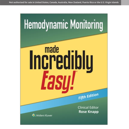 Hemodynamic Monitoring Made Incredibly Easy
