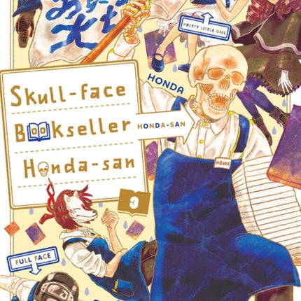 Skull-face Bookseller Honda-san, Vol. 3