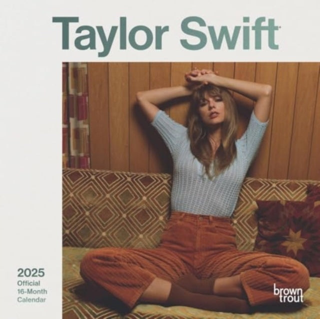 Taylor Swift Official 2025 7 X 14 Inch Monthly Mini Wall Calendar Browntrout Music Pop Singer Songwriter Celebrity