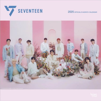 Seventeen Official 2025 12 X 24 Inch Monthly