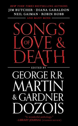 Songs of Love and Death: All-Original Tales of Star-Crossed Love