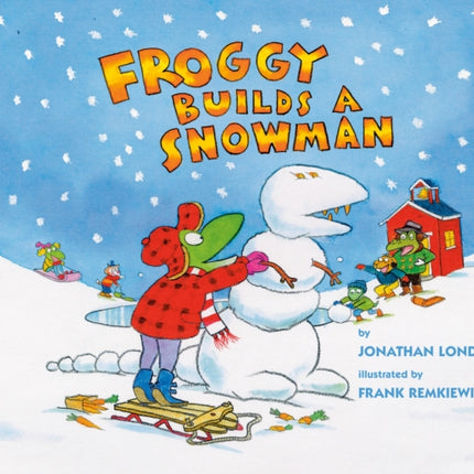 Froggy Builds a Snowman