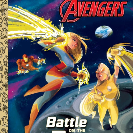 Battle on the Moon (Marvel Avengers)