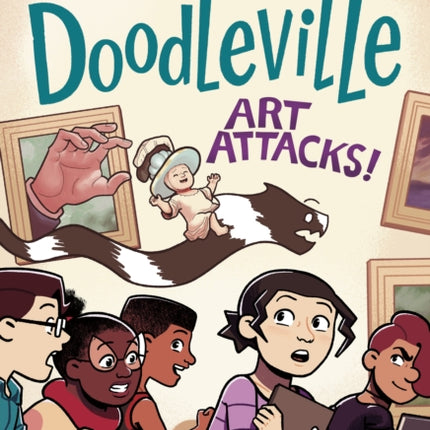 Doodleville #2: Art Attacks!: (A Graphic Novel)