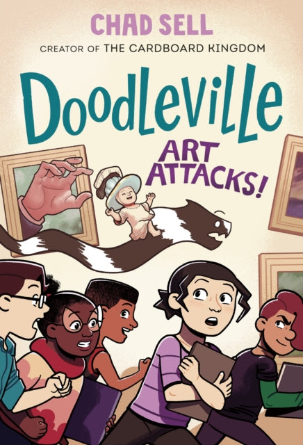 Doodleville #2: Art Attacks!: (A Graphic Novel)