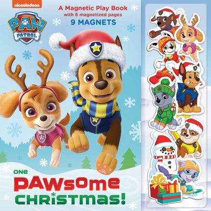 One Pawsome Christmas: A Magnetic Play Book (PAW Patrol)