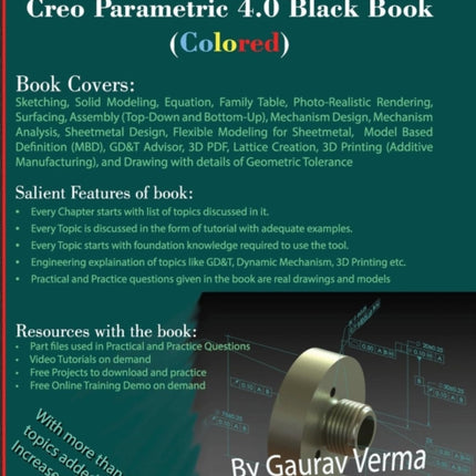 Creo Parametric 4.0 Black Book (Colored)