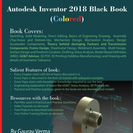 Autodesk Inventor 2018 Black Book (Colored)