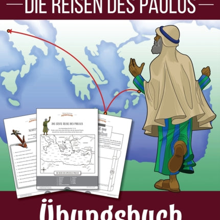 Die Reisen des Paulus - Übungsbuch