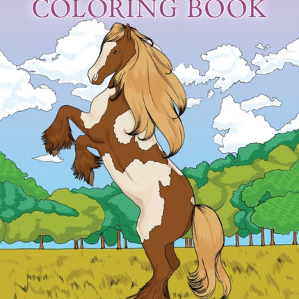 Horse Coloring Book: For Kids Ages 9-12