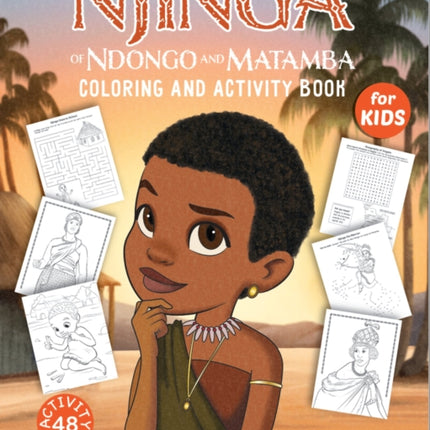 Njinga of Ndongo & Matamba Coloring and Activity