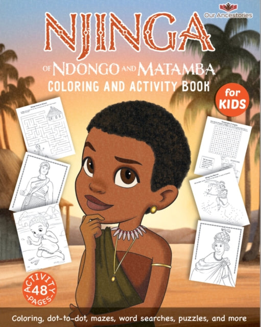 Njinga of Ndongo & Matamba Coloring and Activity