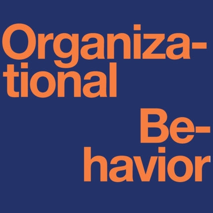 Organizational Behavior (paperback, b&w)