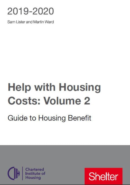 Help With Housing Costs Volume 2