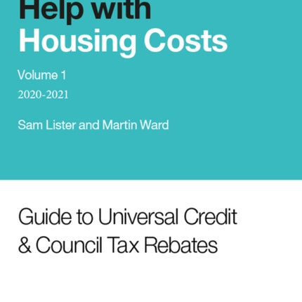 Help With Housing Costs Volume 1