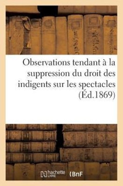 Observations Tendant À La Suppression Du Droit