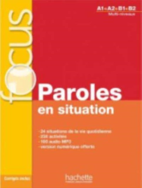 Paroles en situations  Livre  CD A1B2