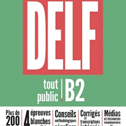 DELF tout public B2  Nouveau format dépreuves