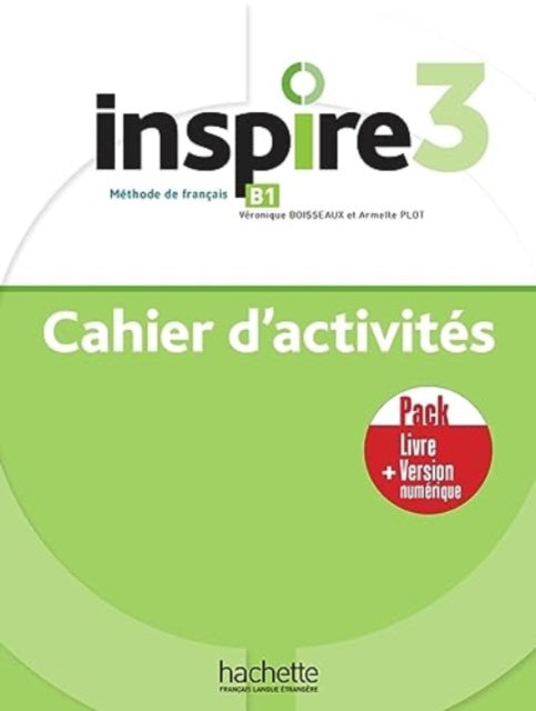 Inspire 3- Pack - Cahier d'activités + Version numérique