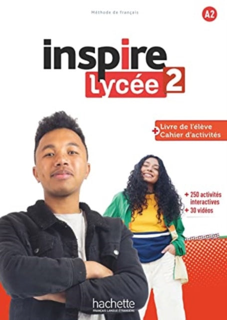 Inspire Lycee: Livre de l'eleve + cahier d'activites A2 + Parcours digit