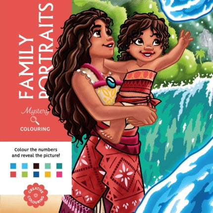Mystery Colouring  Family Portraits
