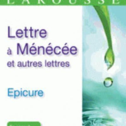 Lettre a Menecee