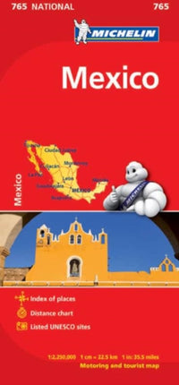 Mexico - Michelin National Map 765