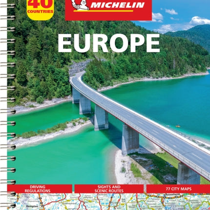 Europe - Tourist and Motoring Atlas (A4-Spiral): Tourist & Motoring Atlas A4 spiral