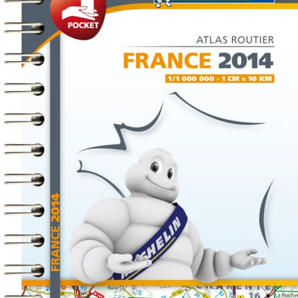 France 2014 mini atlas Michelin Tourist and Motoring Atlas