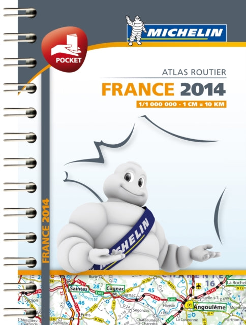 France 2014 mini atlas Michelin Tourist and Motoring Atlas