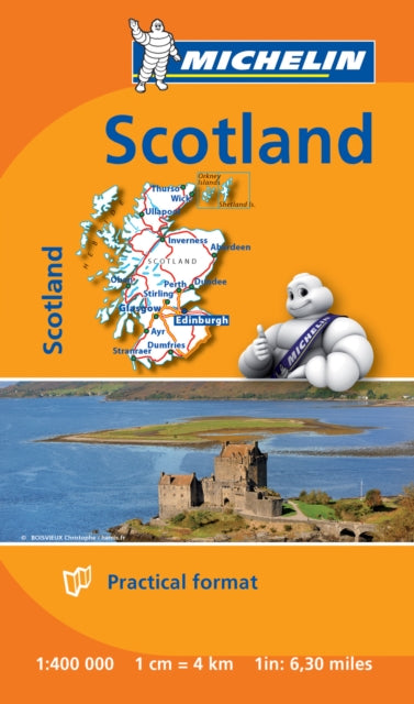 Scotland - Michelin Mini Map 8501: Map