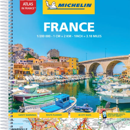 France -A4 Tourist & Motoring Atlas