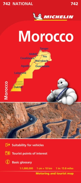 Morocco - Michelin National Map 742: Map