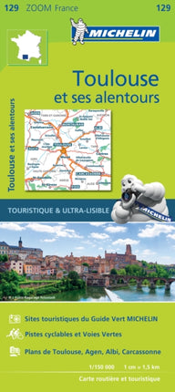 Toulouse & surrounding areas - Zoom Map 129: Map