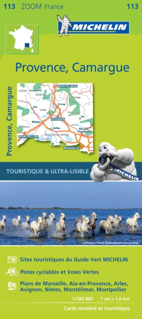 Provence, Camargue - Zoom Map 113: Map