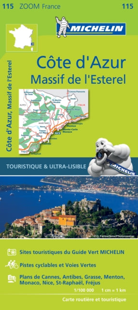 French Riviera, Esterel - Zoom Map 115: Map