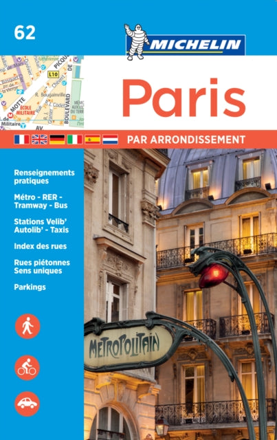 Paris par arrondissement - Michelin City Plan 062: City Plans