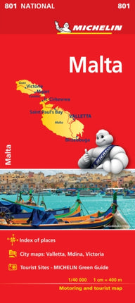 Malta National Map 801: Map