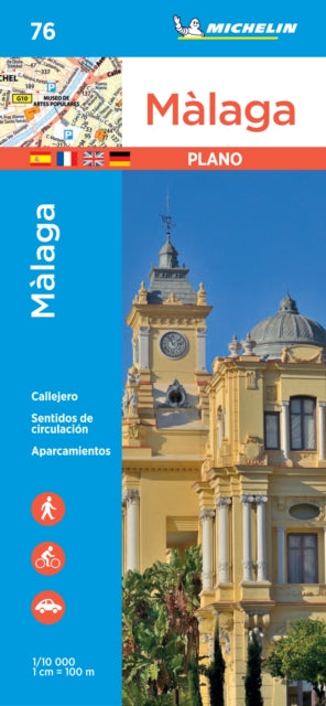 Malaga - Michelin City Plan 76: City Plans