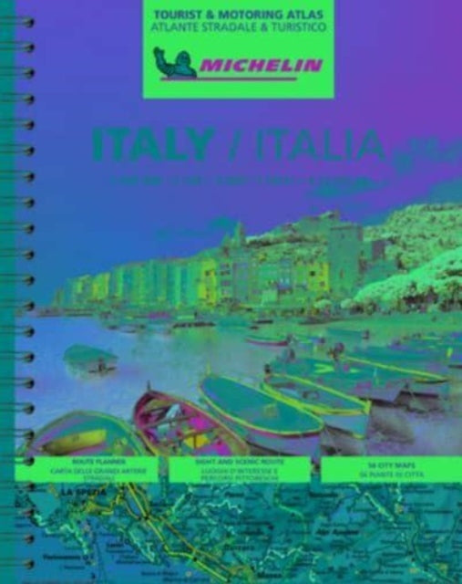 Italy - Tourist and Motoring Atlas (A4-Spiral): Tourist & Motoring Atlas A4 spiral