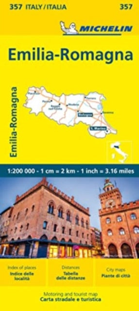 Emilia Romagna - Michelin Local Map 357