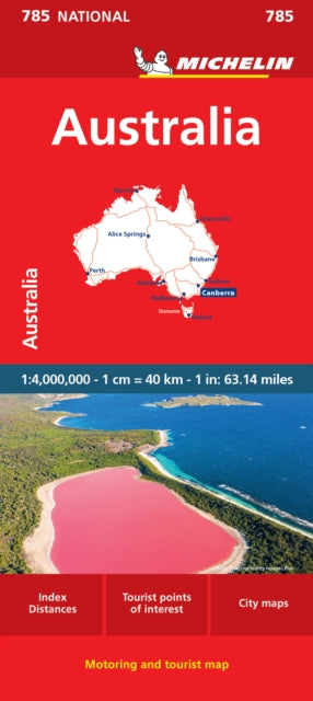 Australia - Michelin National Map 785: Map