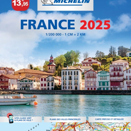 France 2025  Atlas Paperback