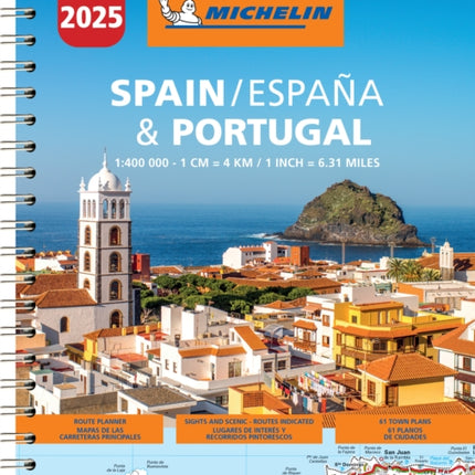Spain  Portugal 2025  Tourist and Motoring Atlas