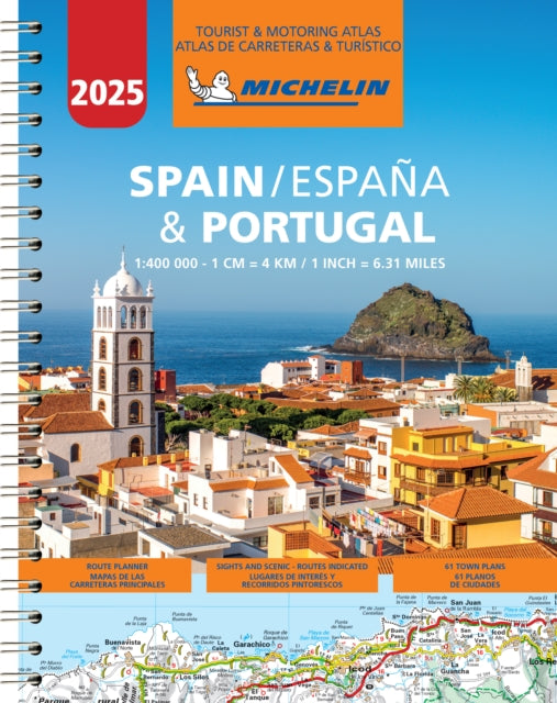 Spain  Portugal 2025  Tourist and Motoring Atlas