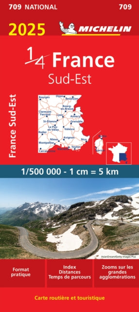 Southeastern France 2025  Michelin National Map