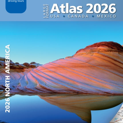 Large Format Atlas 2026 USA  Canada  Mexico