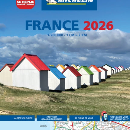 France 2026  Tourist  Motoring Atlas Multiflex