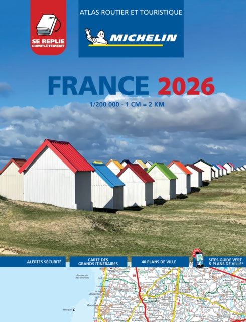 France 2026  Tourist  Motoring Atlas Multiflex