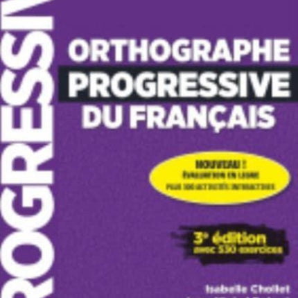 Orthographe progressive du francais  Niveau intermediaire A2B1  CD